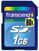 Secure Digital Transcend 1Gb