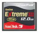 Compact Flash Sandisk Extreme III 12Gb